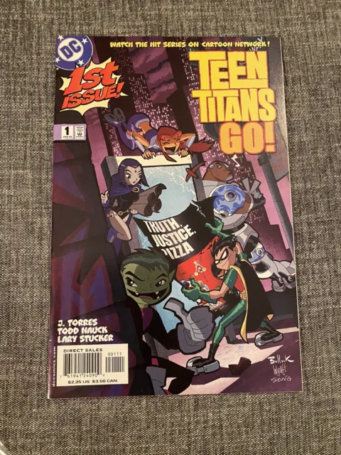 DC Comics Teen Titans Go ! #1 2004 Low Print Run Rare 