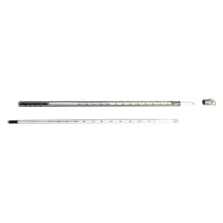 Vee Gee 80702-A Armored Thermometer,-4 Deg To 230 Deg F