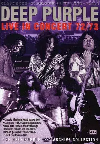 Deep Purple Live in Concert 7273 - DVD By Deep Purple - GOOD