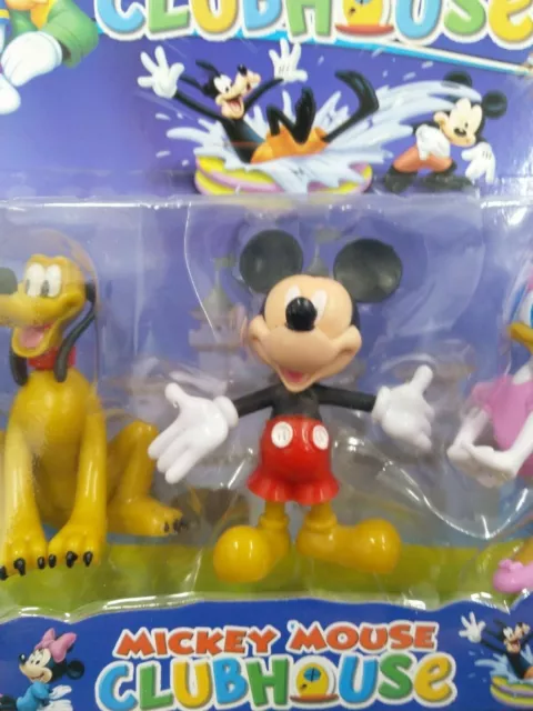 Disney Mickey Mouse Clubhouse Donald Minnie Goofy Pluto collectible figures Cake 3