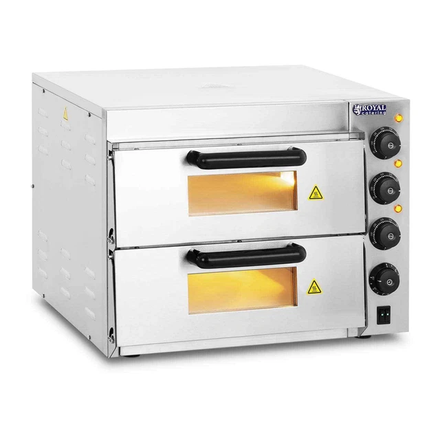 Four A Pizza Electrique Four Pizza Professionnel Pain 2 Chambres Chamotte 3000 W