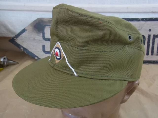 Gr.57 Afrikakorps M41 EREL Tropenmütze Feldmütze DAK tropical field cap LUBSTEIN