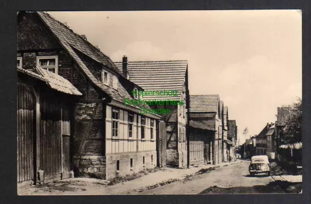 122652 AK Kammerforst Kr. Mühlhausen Strasse der Einheit Fotokarte 1962