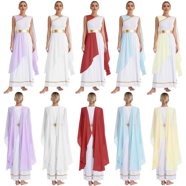 Costume Da Dio Greco O Romano Per Uomo – Toga – Carnevale E Feste A Tema
