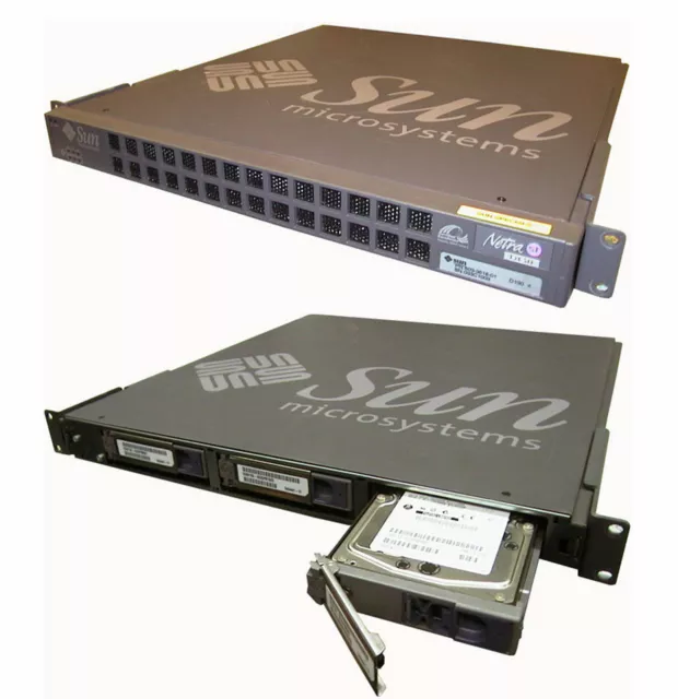 Sun HDD Storage Netra St D130 Incl. 3x SCSI Sca Disc HDD Hotplug + Hddcaddys