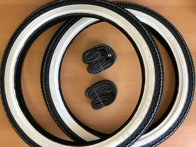 20x1 75 Reifen Weißwandreifen Set 2.25-16 Mit Schlauch & Felgenband Für Simson Reifen