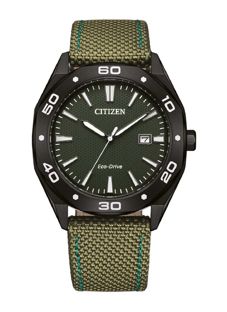 CITIZEN ECO DRIVE BM7635-01X Military Herrenuhr 100m wasserdicht