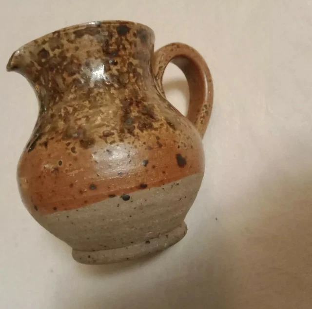 Pichet En Grès Signé Carry Garazi - Poterie Basque - Bon état