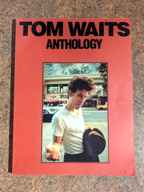 Tom Waits Anthology (Piano/Vocal/Guitar Chord) Sheet Music Book vintage AMSCO