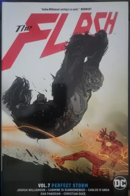 Flash Vol 7 Perfect Storm by J. Williamson (2018, Trade Paperback)