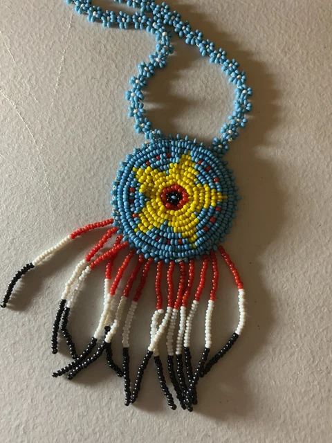 Vintage NATIVE AMERICAN jewelry necklace 