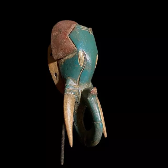 Tribal Mask Elephant From The Babanki Tribe Of Cameroon Guro Tribe Masks -8572