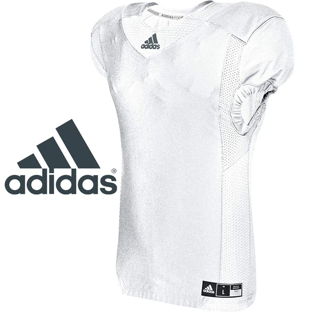 adidas Techfit Hyped Football Jersey White Size Large AZ9300