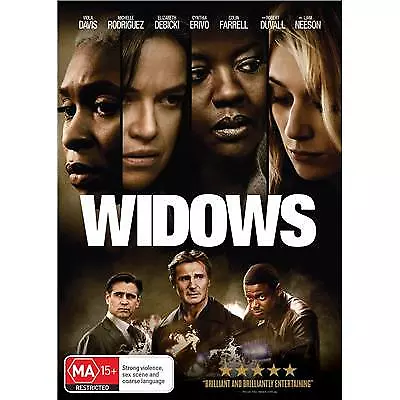 Widows Dvd, Brand New, 2019 Release, Free Post