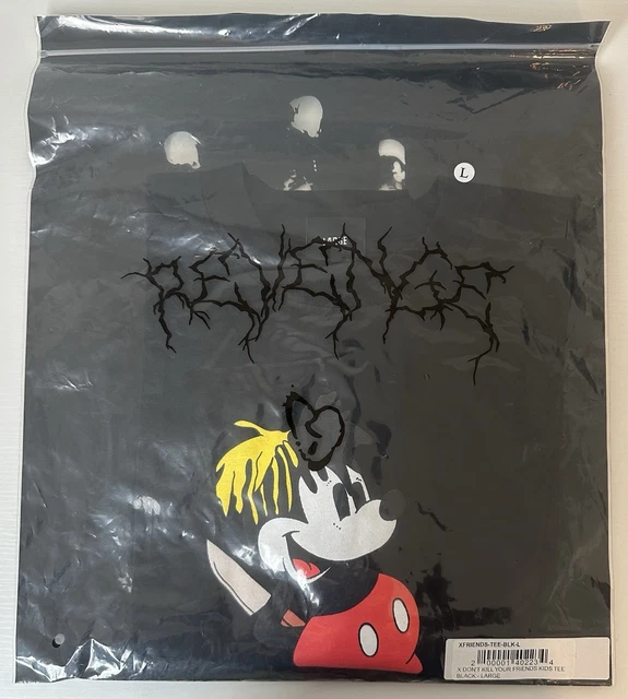 T-shirt XXXTentacion Revenge Taille L - Motif Don't Kill Your Friends, Neuf Sans étiquettes
