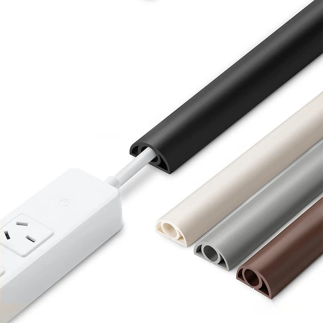Protect and Conceal Cables with the PVC Flexible Cable Duct Available in 1/3/5M