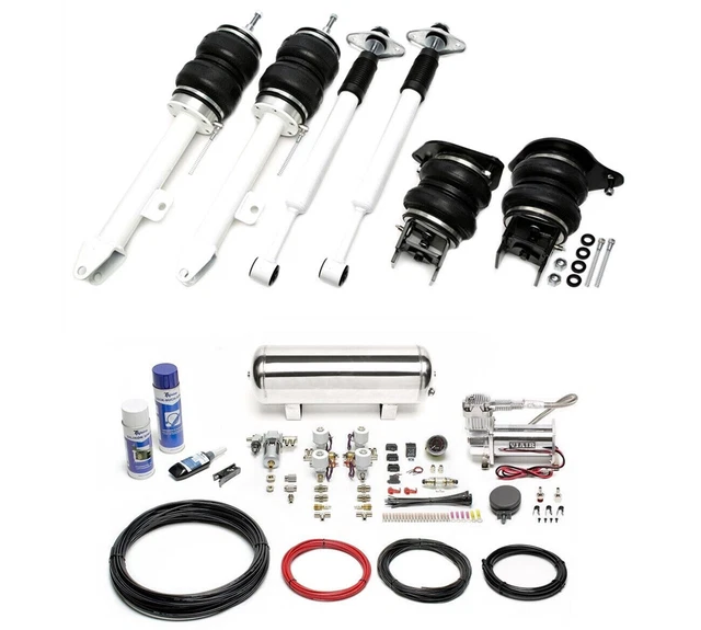 Ta technix Air Châssis Viair Compresseur Kit Argent pour Dodge Challenger
