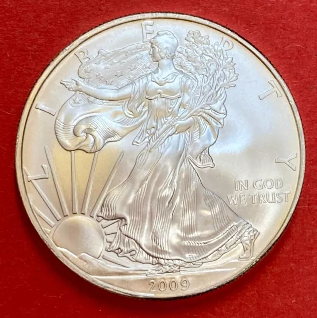 Rare KEY DATE 2009 USA MINT American Silver Eagle $1 Dollar COIN 1OZ SILVER