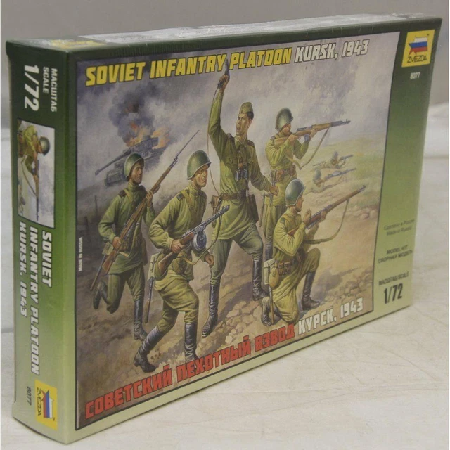 ZVEZDA 1/72 WW2 Russe Yak-9 Soviétique Avion de Chasse Modèle EUR 33,56