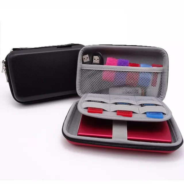 Hand Carry Case Cover Pouch Bag for 2.5" USB External Hard Disk Drive HDD AU