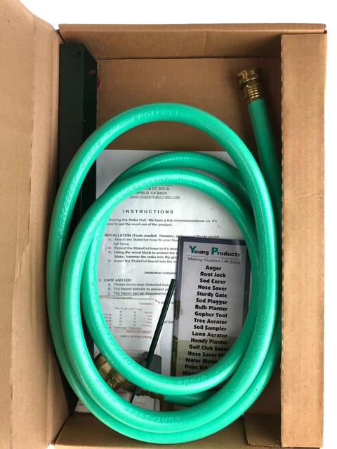 Young Products StakeOut Hose Kit New in Box