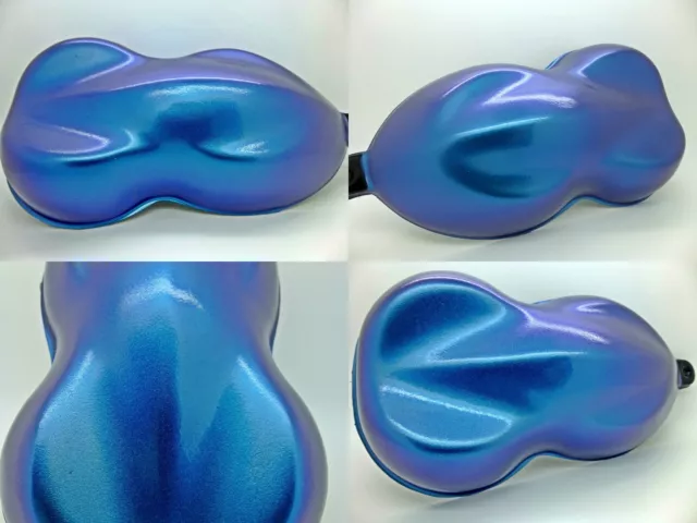 Barracuda Blue Chameleon Color Shift Pigment Pearl Nail Pearl Clearcoat Urethane