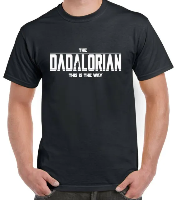The Dadalorian Husband Dad Fathers Day T-Shirt Gift