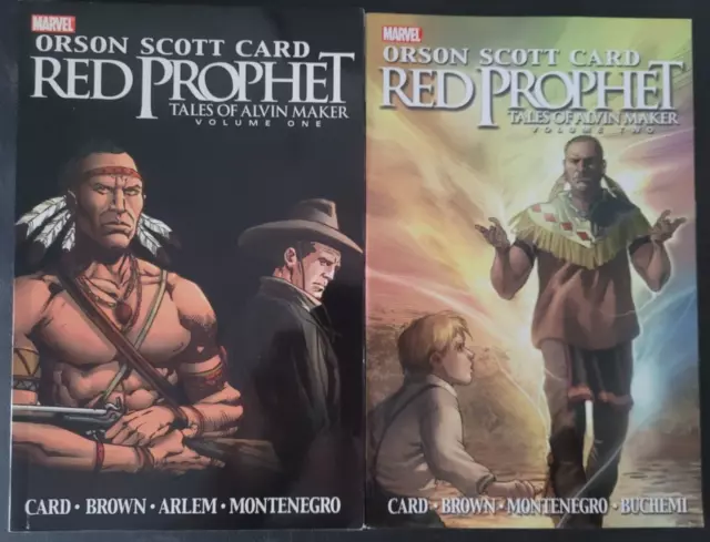 ORSON SCOTT CARD RED PROPHET Book 1 & 2 TPB MARVEL COMICS NEW UNREAD