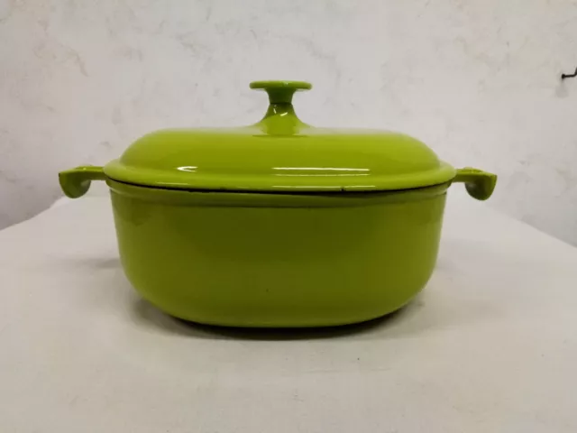 Cocotte Ovale LE CREUSET N°25 Vert Pomme