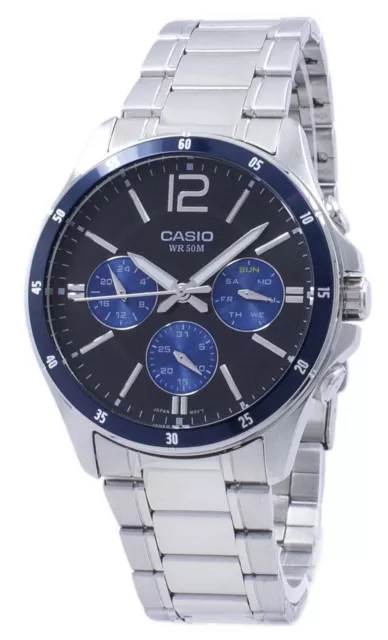 CASIO ENTICER ANALOG Quartz No. 5374 5392 Men s Watch Brown