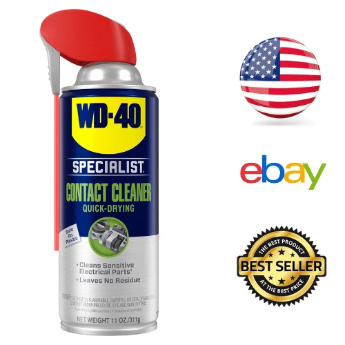 WD-40 Specialist Electrical Contact Cleaner, 11 oz (Free Overnight Shipping)
