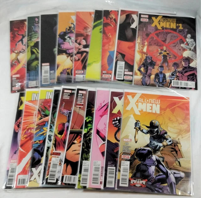 2016 All New X-Men Comic Lot Issues #1-19