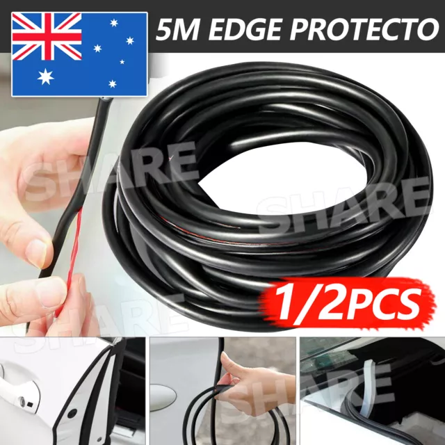 Car Door Edge Protector Anti-Scratch Protection Strip Trim Seal Rubber Strip DIY