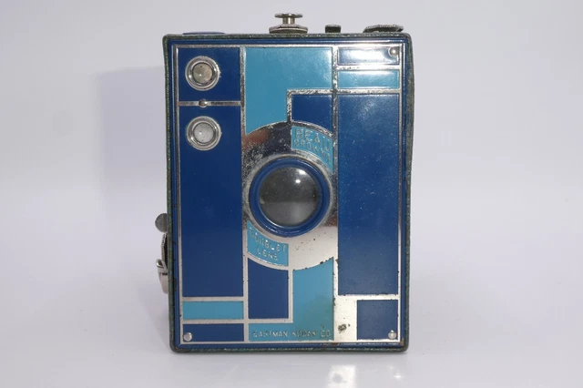 Appareil Photo Ancien Kodak Brownie – Style Art Déco – Vintage