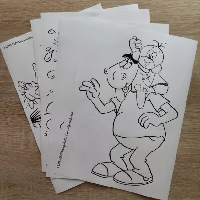 Äffle und Pferdle Ausmalvorlagen