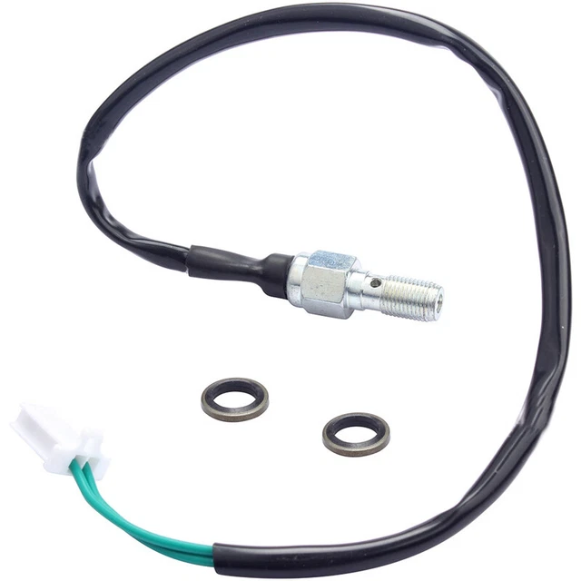Universal Motorcycle ATV Rear Set Hydraulic Pressure Switch Brake Light Line