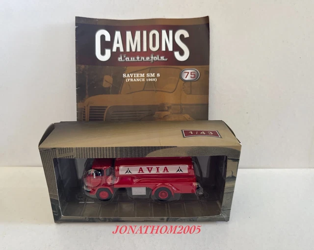 Altaya / Ixo – Saviem SM8 Citerne – Camions D'autrefois – 1/43 – Neuf