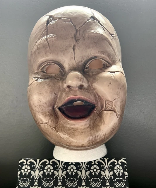 Scary Creepy Halloween Mask Masquerade Horror Baby Doll Mask