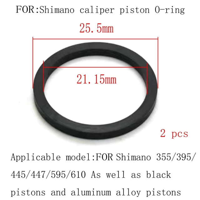 4 Joints De Piston Pour étrier De Frein Hydraulique Vélo - Compatible Shimano
