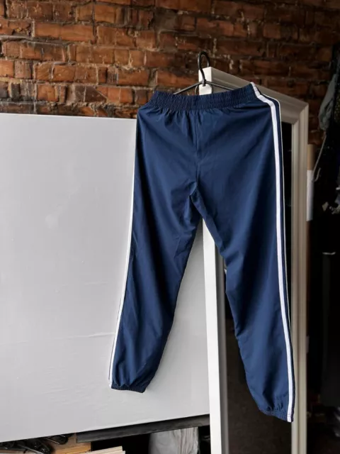 Adidas Ragazzi Bambini Pantaloni sportivi blu Logo a 3 strisce Taglia - YM,... 3