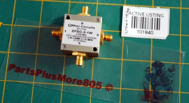 1- ZFSC-3-1W  3 Way Splitter  2-750 MHz