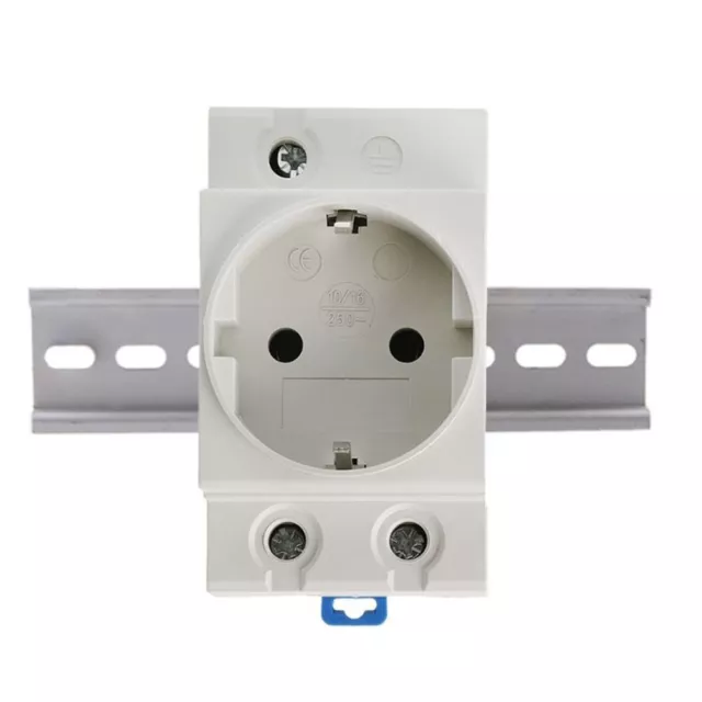 Connecteur secteur Din Rail Socket 16A 220V 1 pièce prise modulaire prise rail