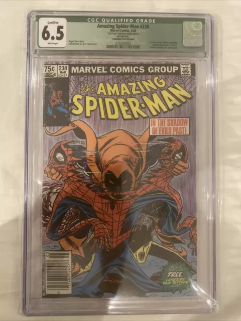 Amazing Spider-Man  #238 Cgc Qualified6.5, White pages