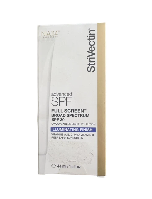 Strivectrin Advance SPF Full Screen SPF 30 Iluminating Fininish 1.5 Fl Oz.
