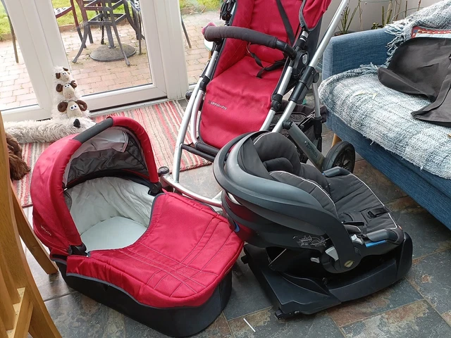 UPPAbaby Vista Travel System, Pushchair, Carrycot & Car Seat