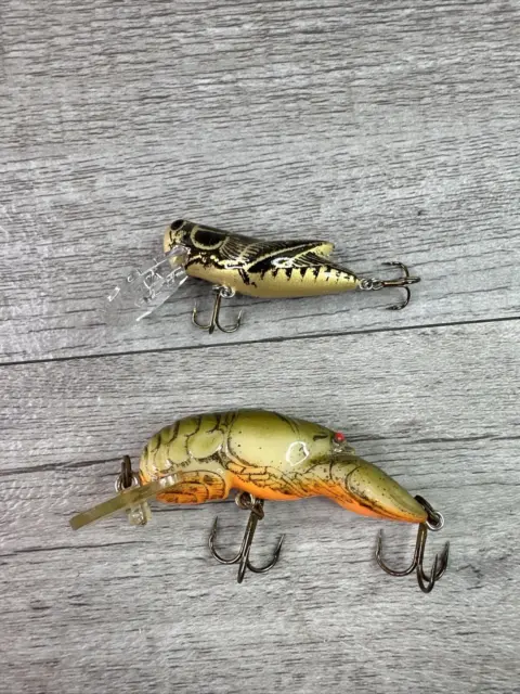 F167 Lot Of Ultralight Lures! Rebel, SB, Unknown! Old, These Catch