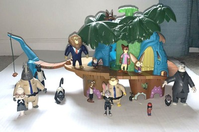 zootopia rainforest playset