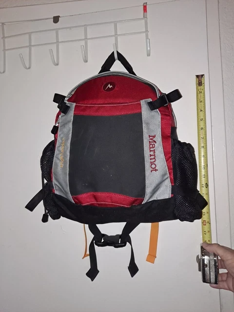 MARMOT HIGHLANDER RED Black Lumbar Waist Fanny Butt pack Hiking