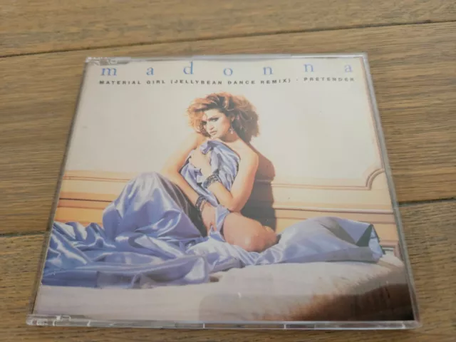 CD SINGLE MADONNA - Material Girl (Rare 80s 90s 1984)