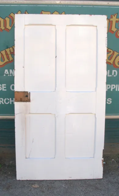 4517 old reclaimed Victorian/georgian pantry door low height